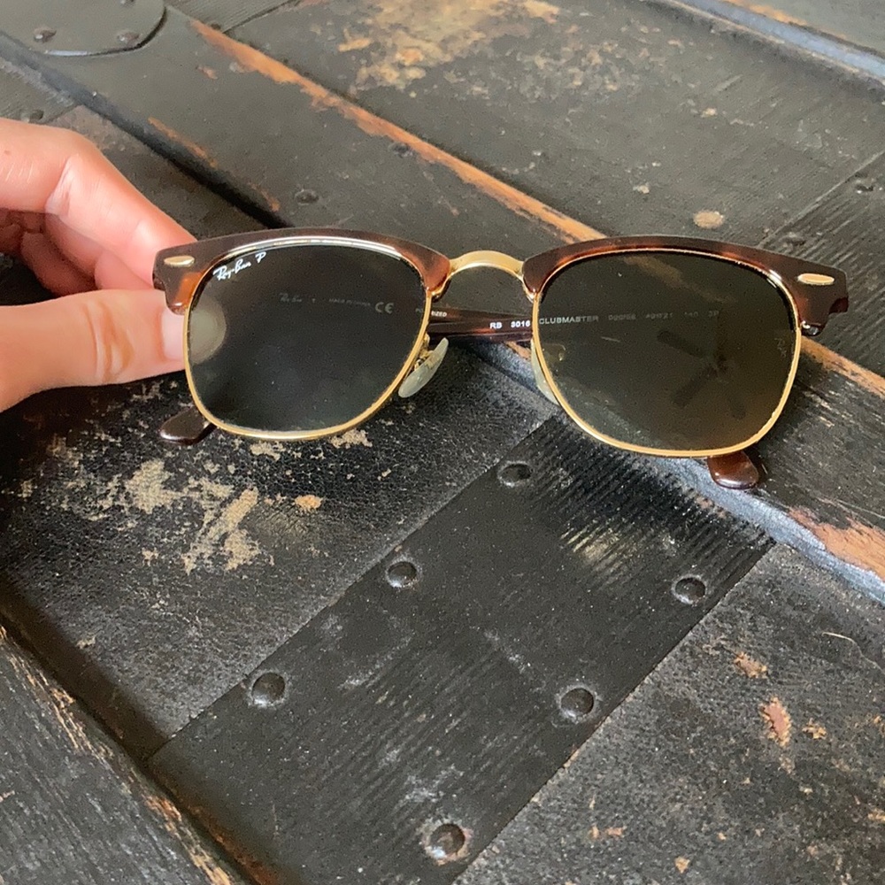 Ray-Ban Polarized Clubmaster sunglasses